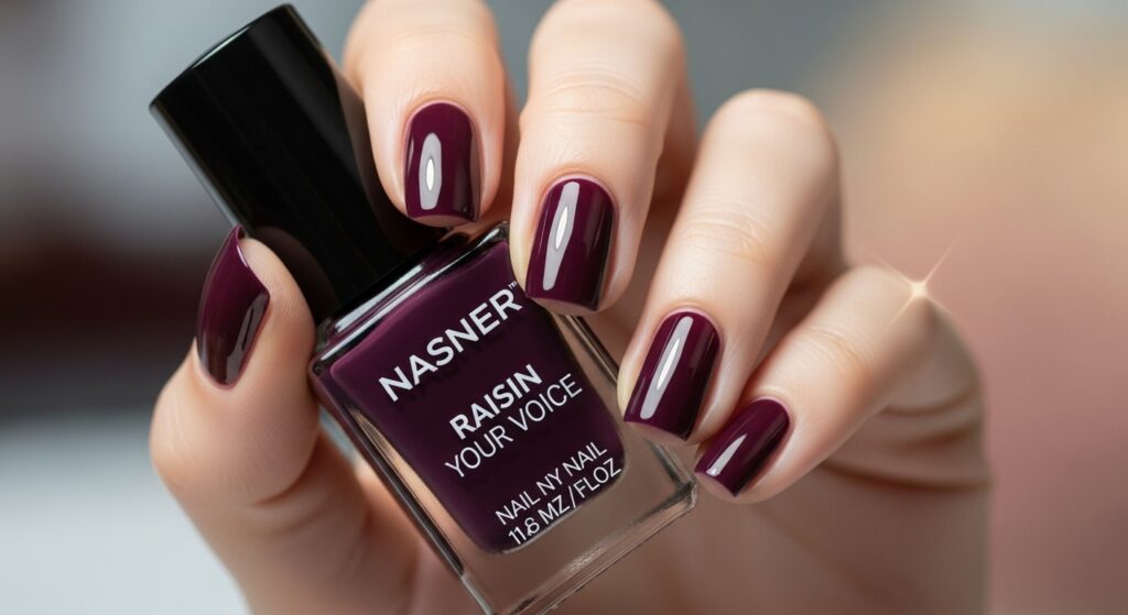 raisin your voice nail polish