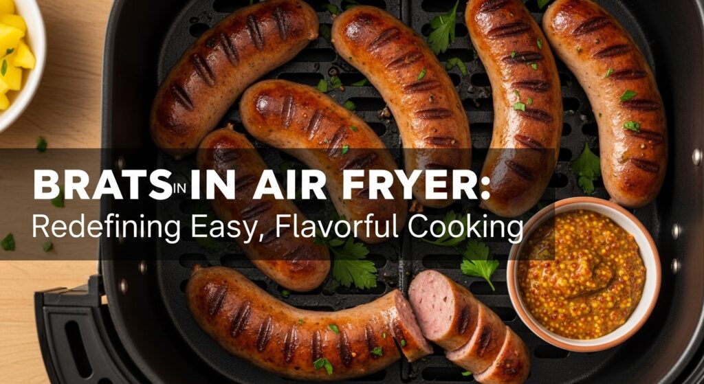 Brats in Air Fryer: Redefining Easy, Flavorful Cooking