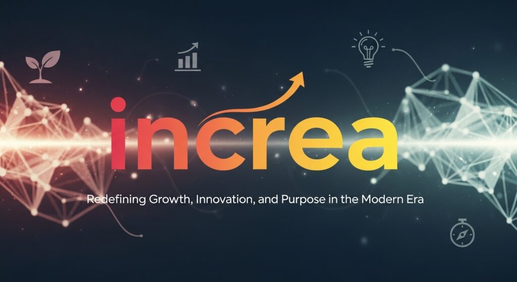 i n c r e a: Redefining Growth, Innovation, and Purpose in the Modern Era
