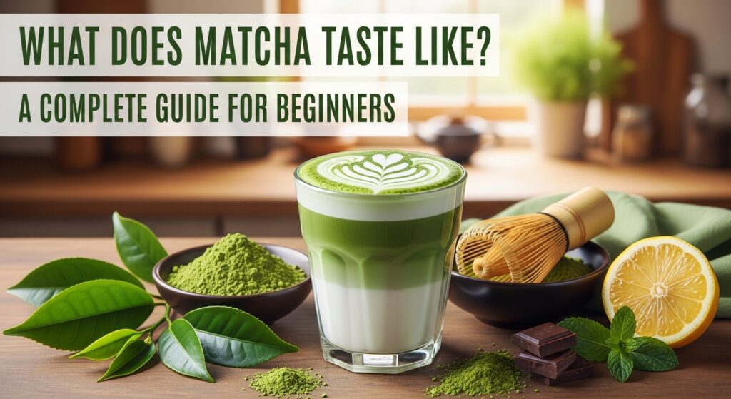 what does matcha taste like​