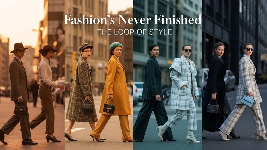 Fashion's never finished gif social experiment: The Loop of Style
