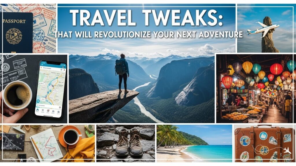 Travel Tweaks: That Will Revolutionize Your Next Adventure