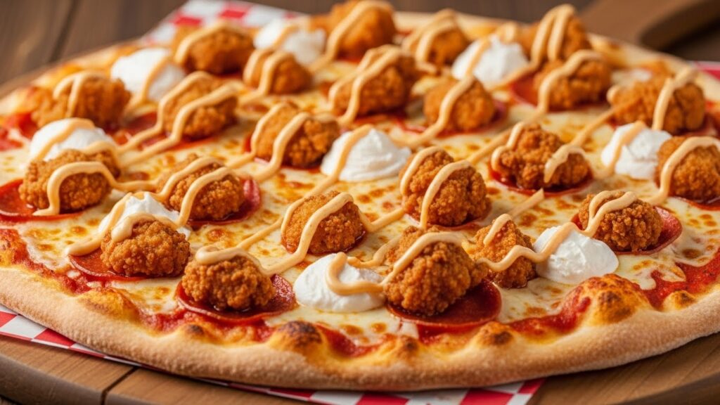 Kennedy Fried Chicken Pizza: The Ultimate Comfort Food Mashup